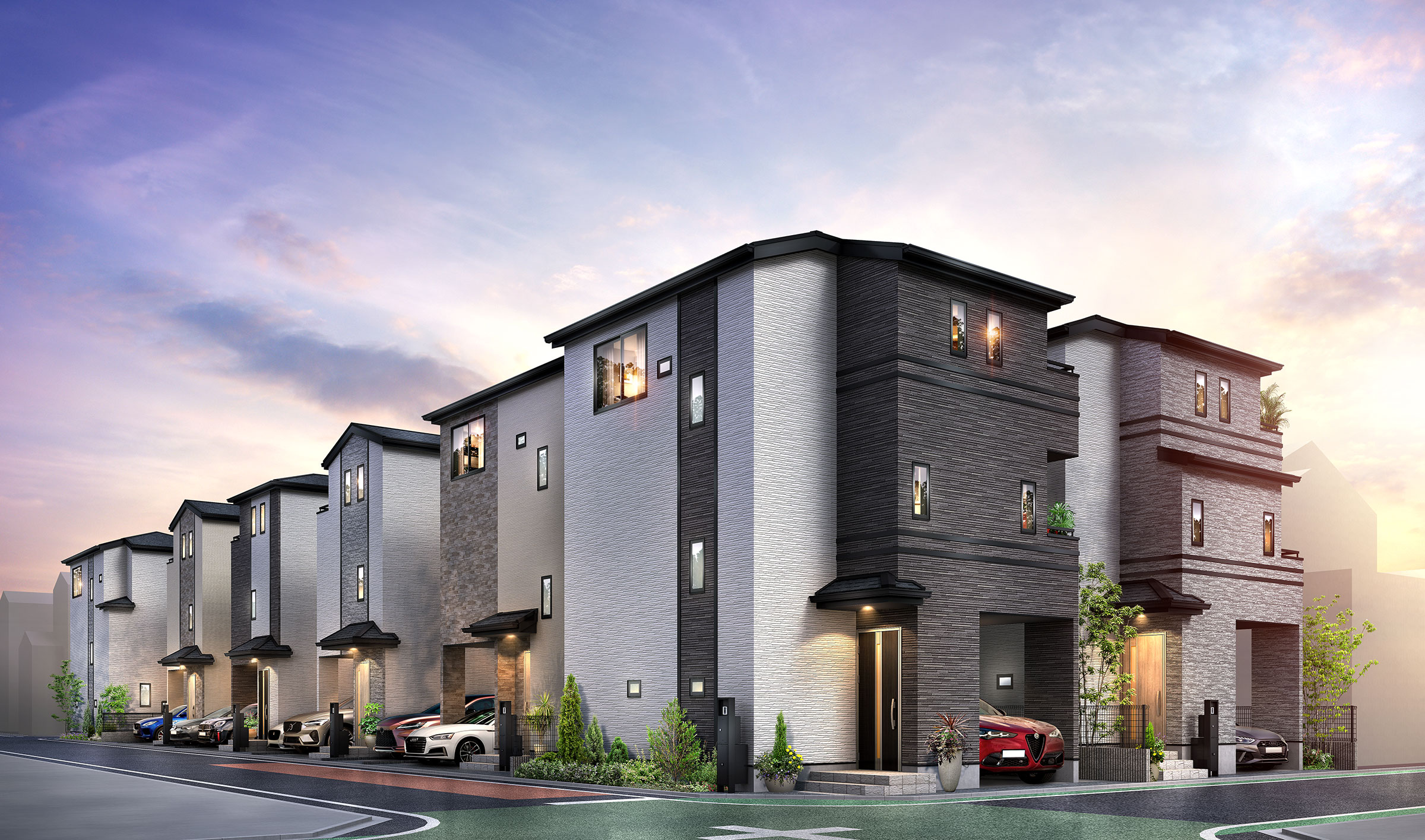 葛飾金町３丁目　完成予想CGパース